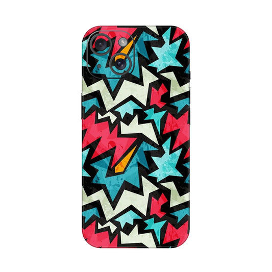 Abstract Urban Energy Mobile Skin For iPhone 15