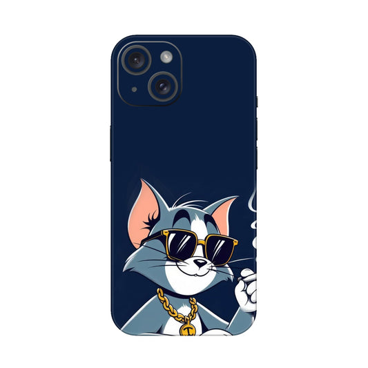 Tom the Boss Cat Mobile Skin For iPhone 15