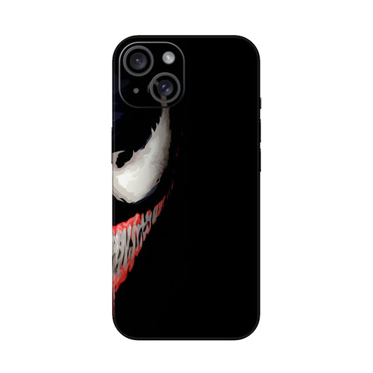 Vibranium Half Mask Mobile Skin For iPhone 15