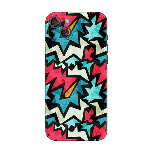 Abstract Urban Energy Mobile Skin For iPhone 15 Plus