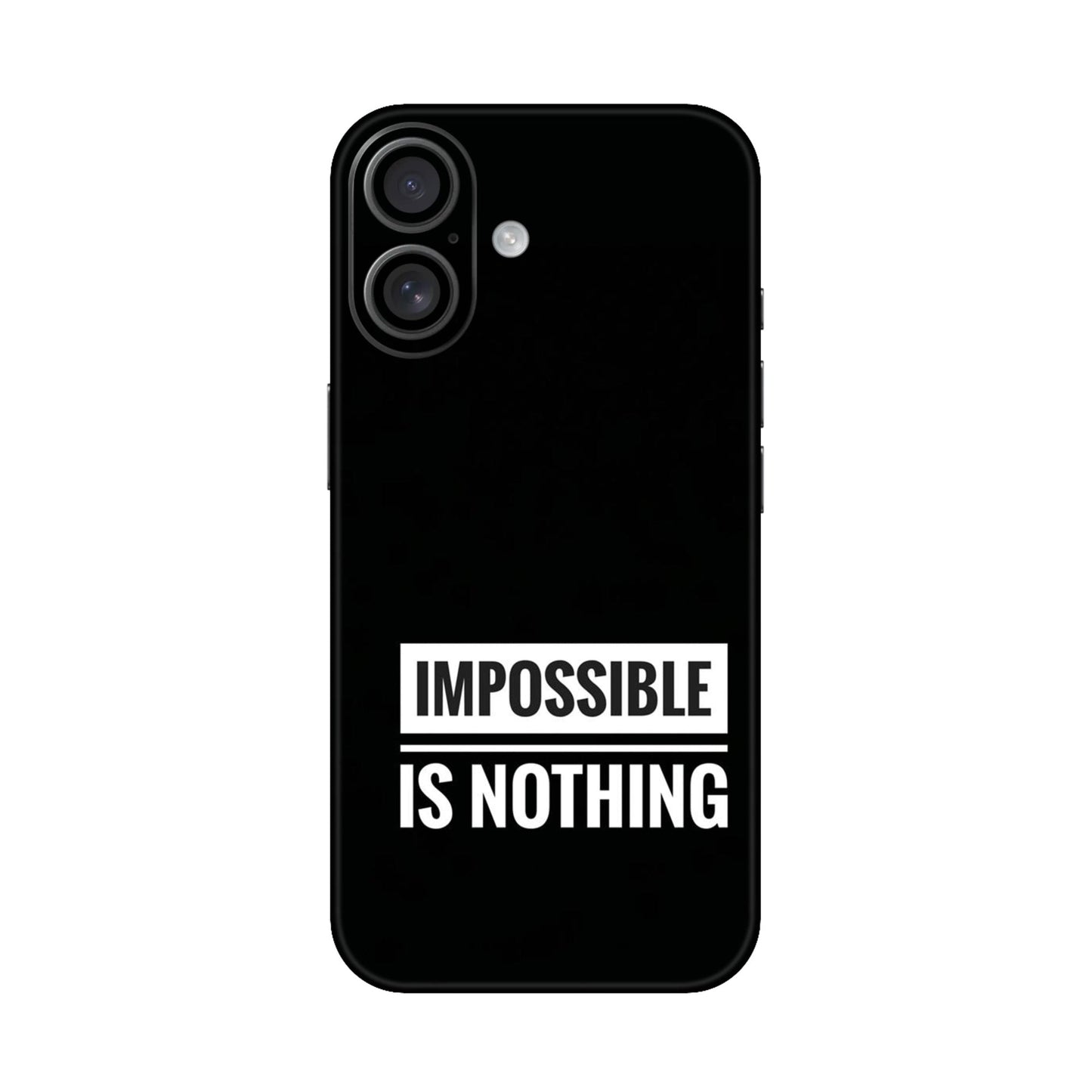 Motivational Text Mobile Skin For iPhone 16