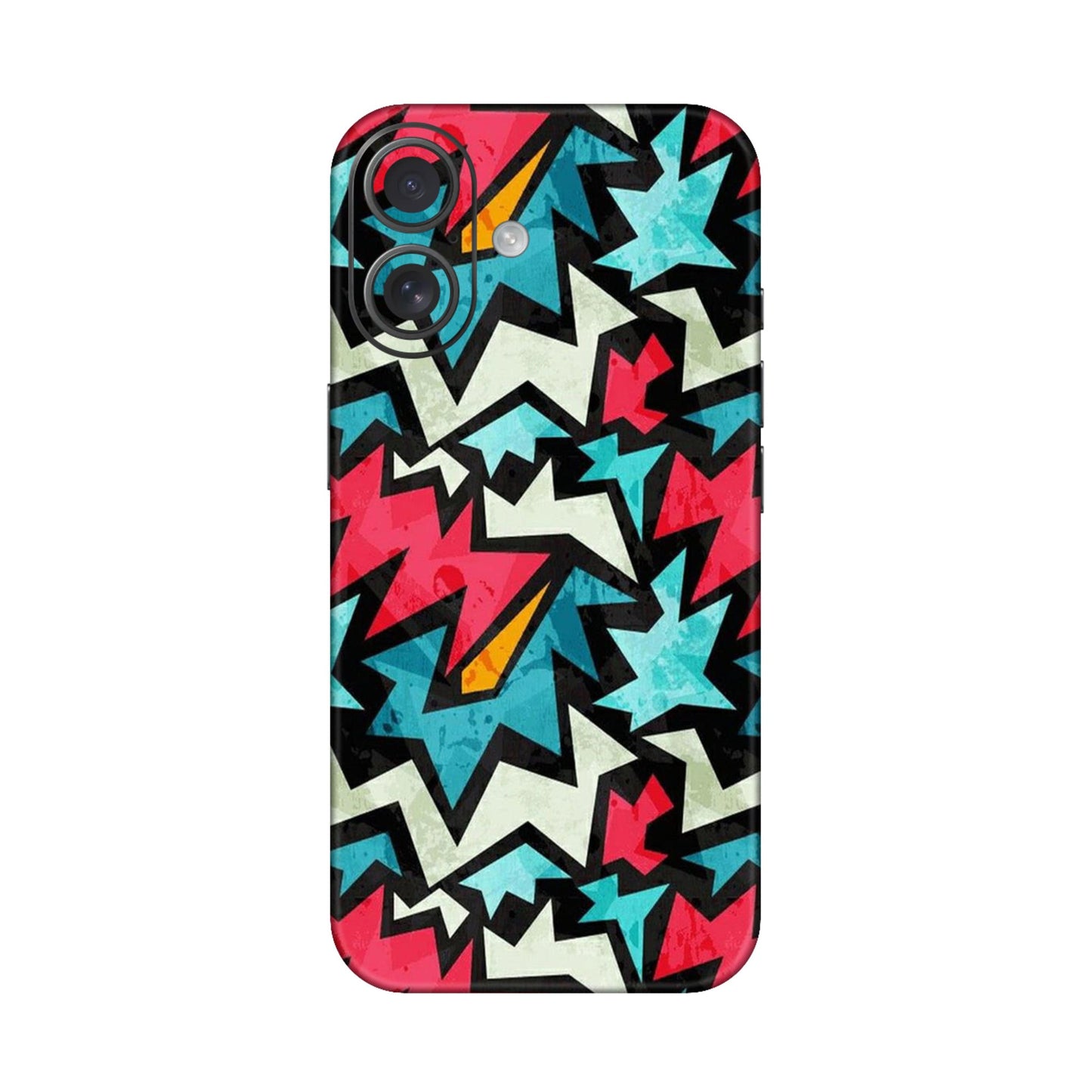 Abstract Urban Energy Mobile Skin For iPhone 16