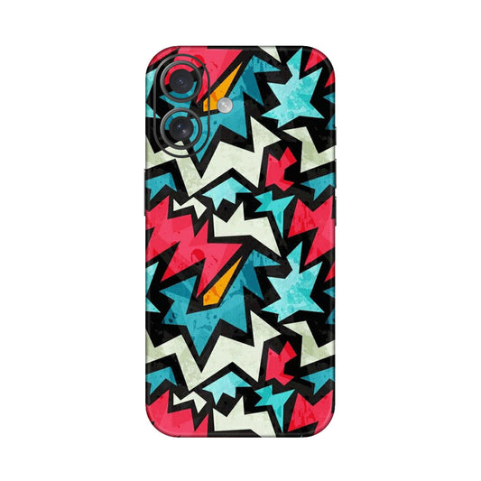 Abstract Urban Energy Mobile Skin For iPhone 16