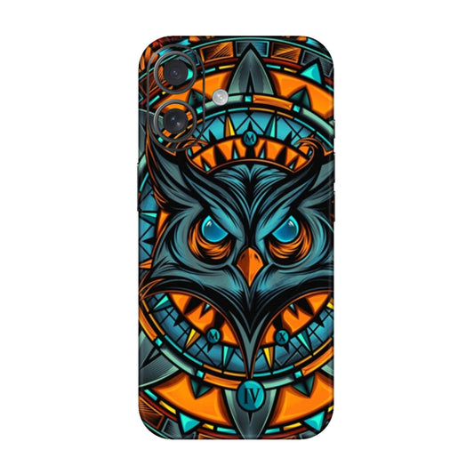 Spirit Owl Mandala Mobile Skin For iPhone 16 Plus