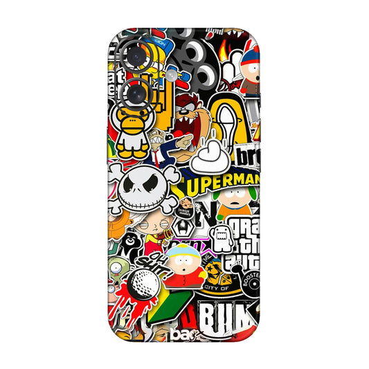 Sukuna Tongue Out Energy Mobile Skin For iPhone 16 Plus