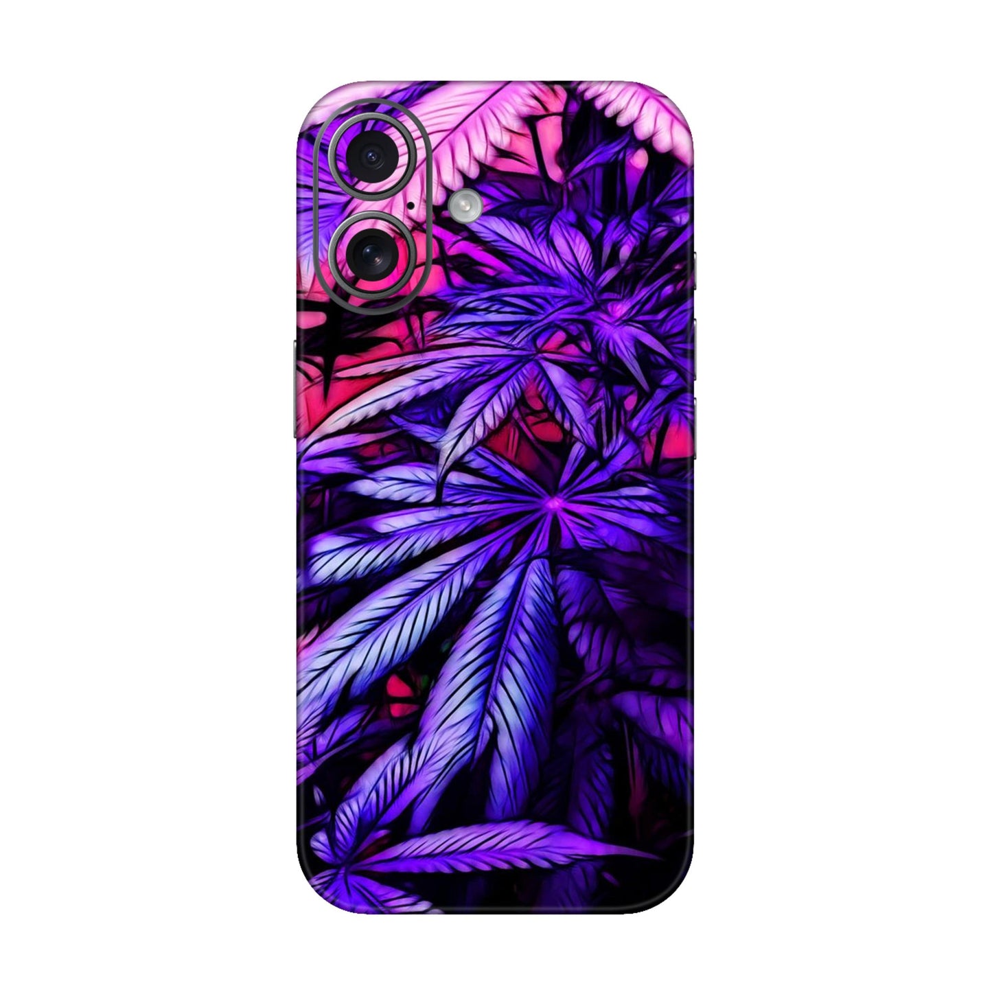 Neon Purple Herb Mobile Skin For iPhone 17