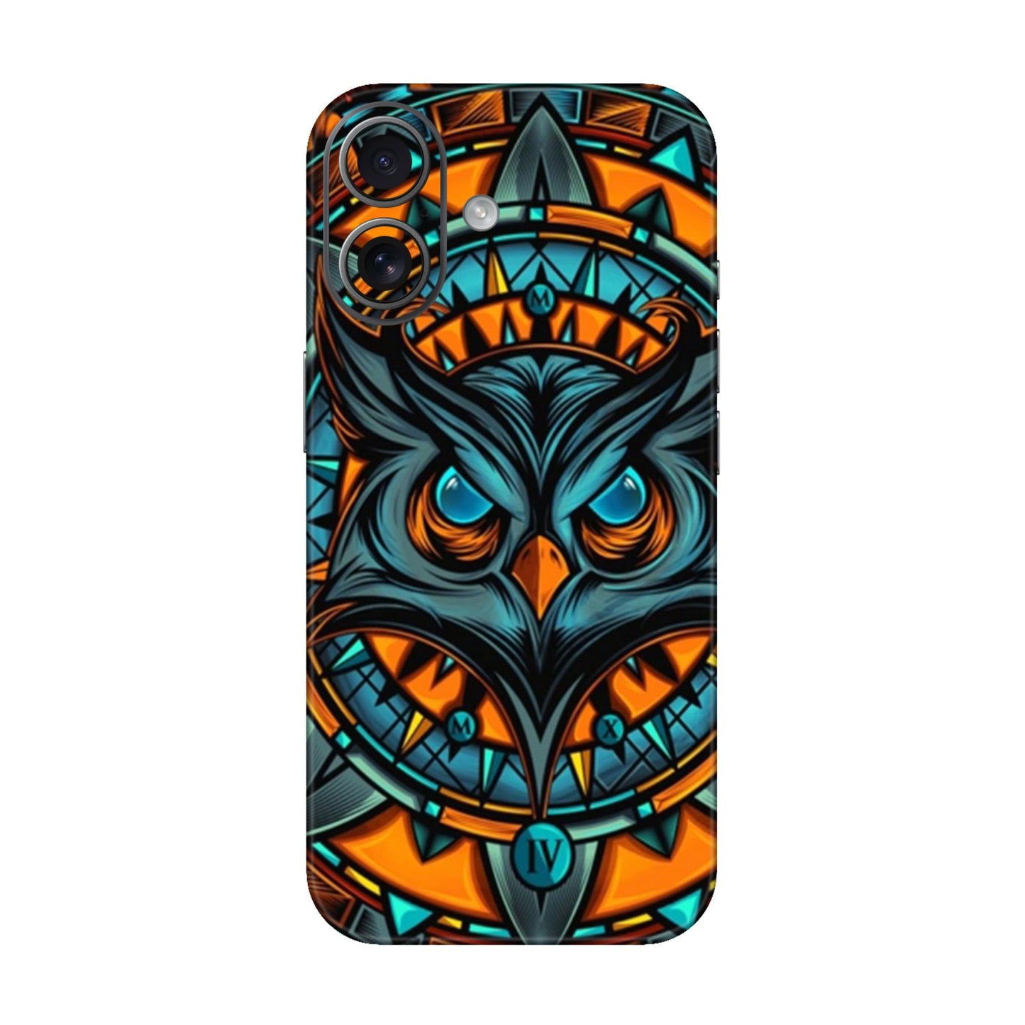 Spirit Owl Mandala Mobile Skin For iPhone 17