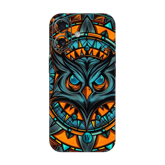 Spirit Owl Mandala Mobile Skin For iPhone 17