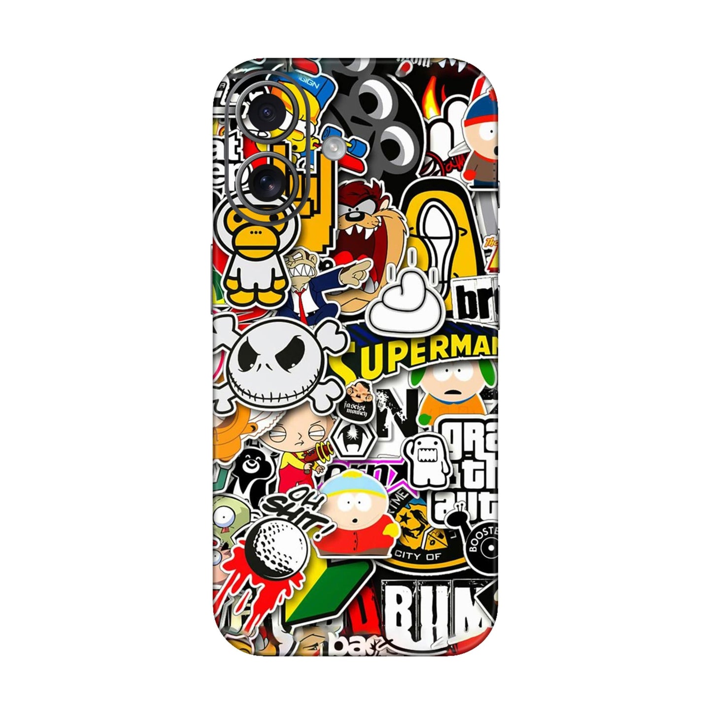 Sukuna Tongue Out Energy Mobile Skin For iPhone 17