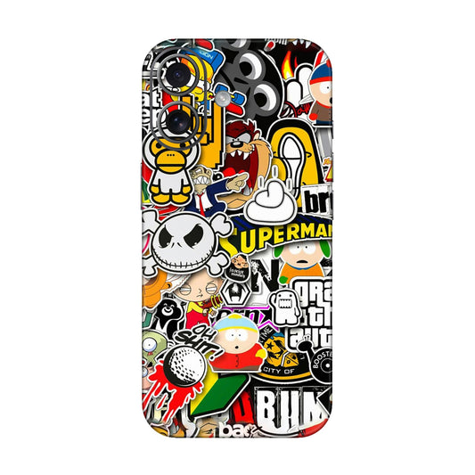 Sukuna Tongue Out Energy Mobile Skin For iPhone 17