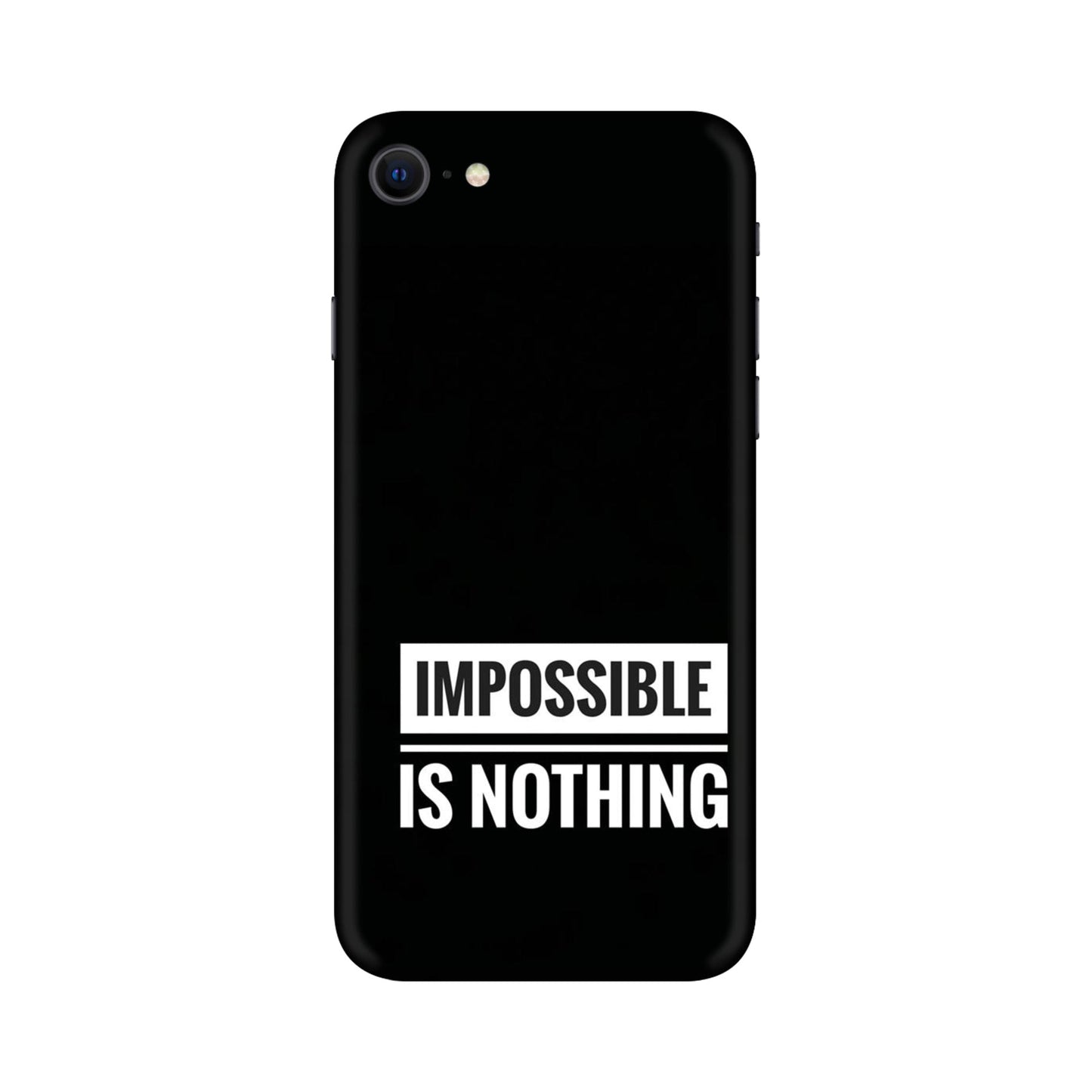 Motivational Text Mobile Skin For iPhone SE