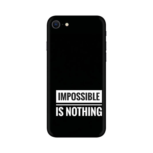 Motivational Text Mobile Skin For iPhone SE