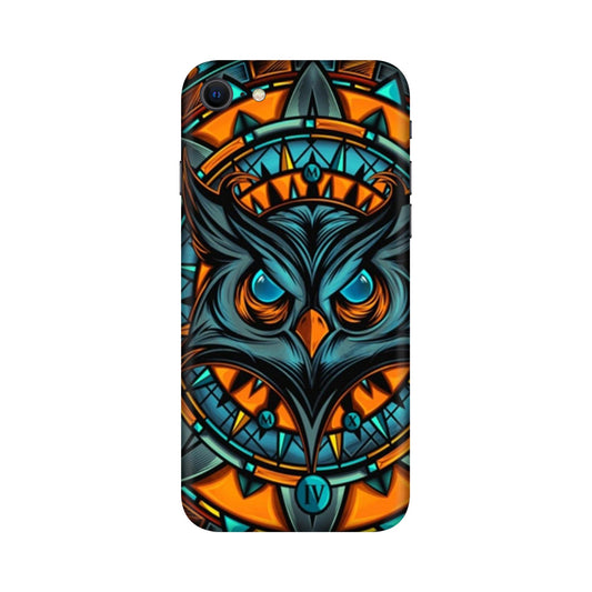 Spirit Owl Mandala Mobile Skin For iPhone SE