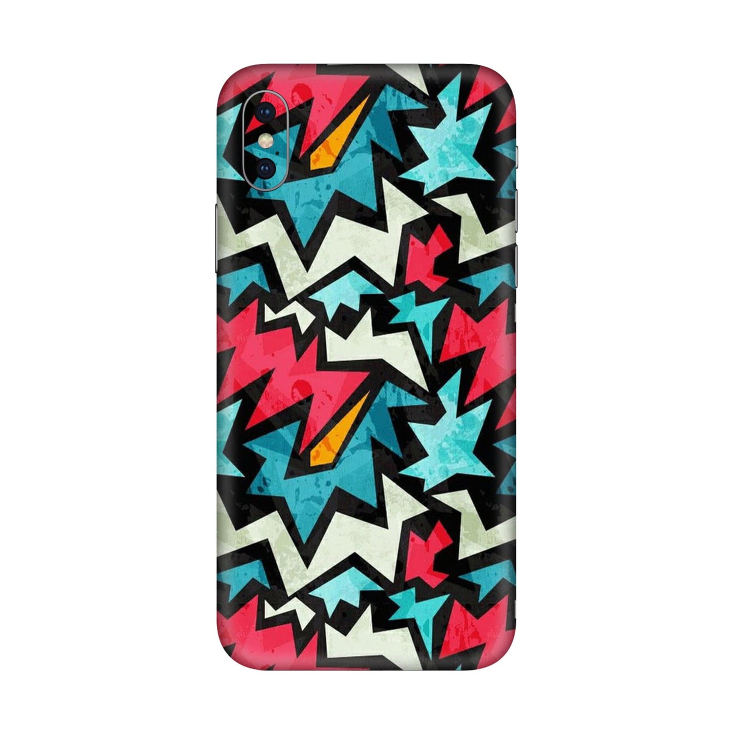 Abstract Urban Energy Mobile Skin For iPhone X