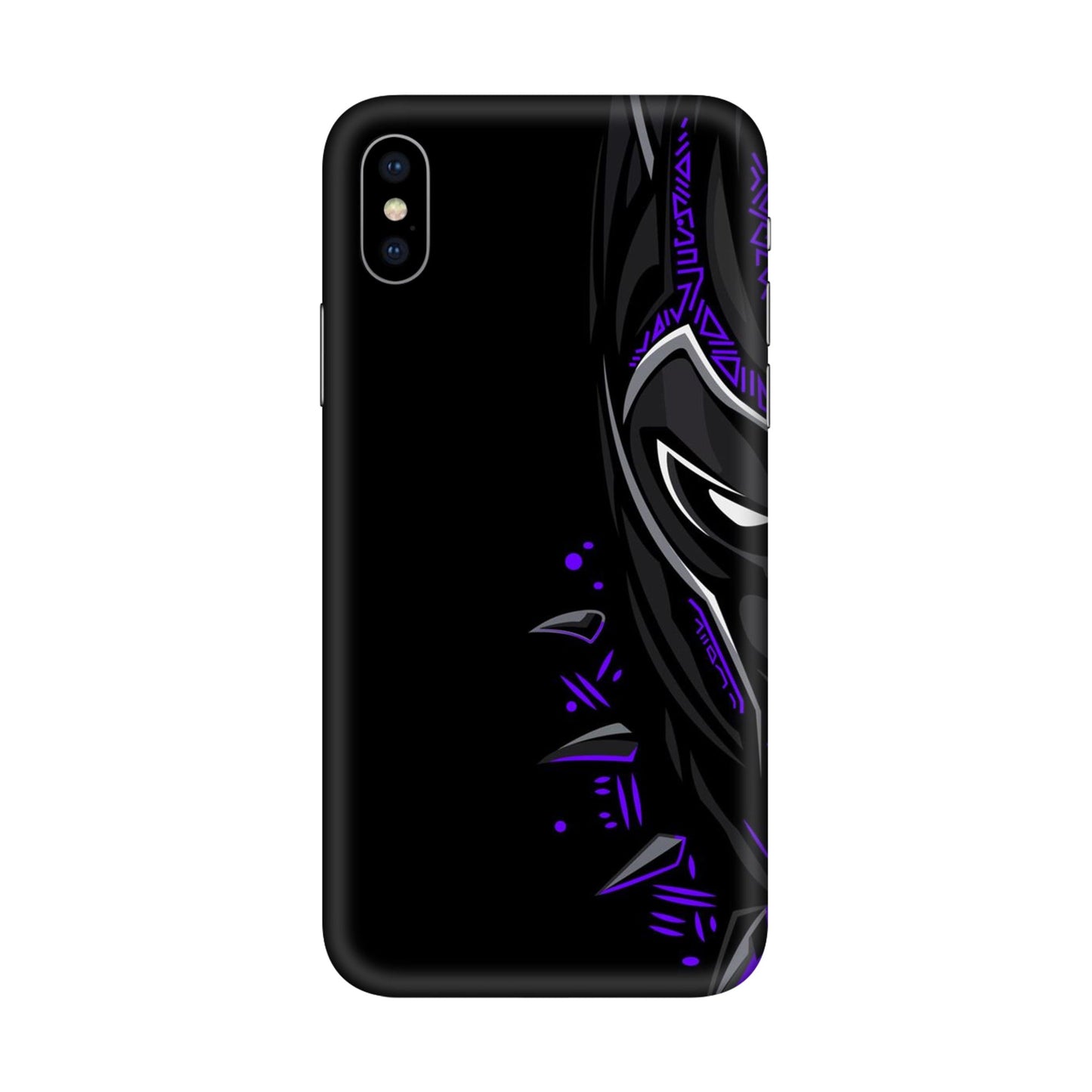 Neon Vibe Cat Mobile Skin For iPhone X