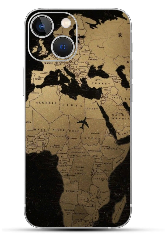 World Map Mobile 6D Skin - SkinUp