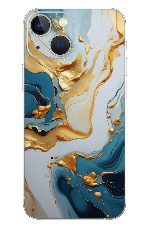 Marble Gold Mobile 6D Skin - SkinUp