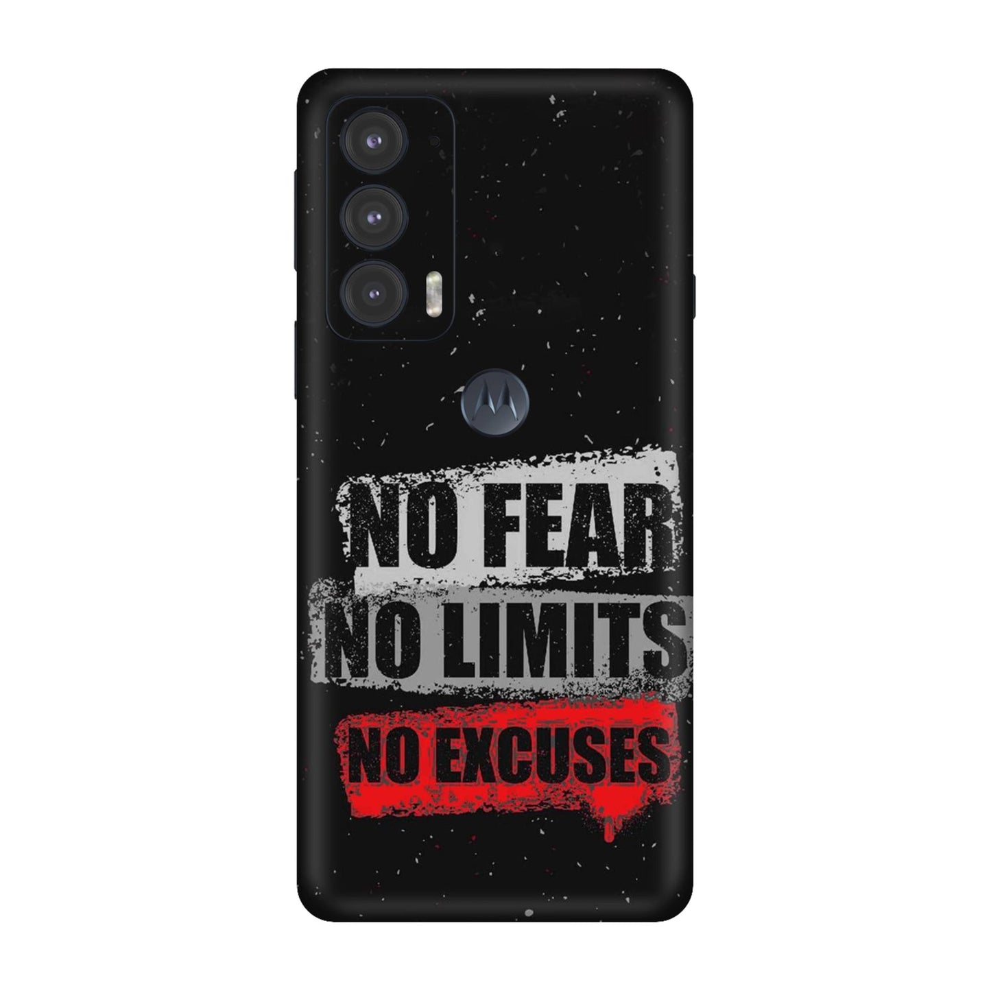 No Fear No Limits Mobile Skin For Motorola Edge 20