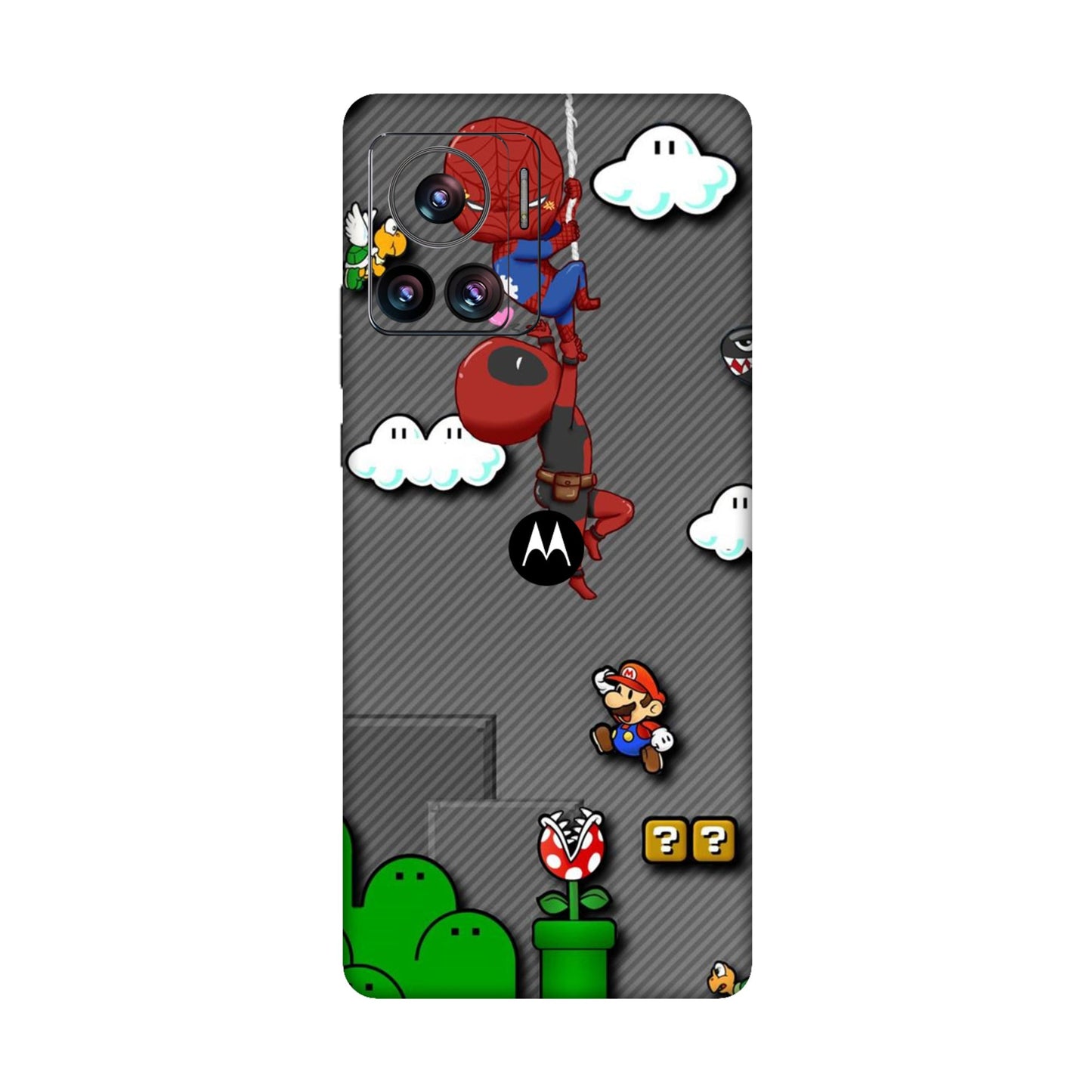 Saiyan Contrast Power Mobile Skin For Motorola Edge 30 Ultra