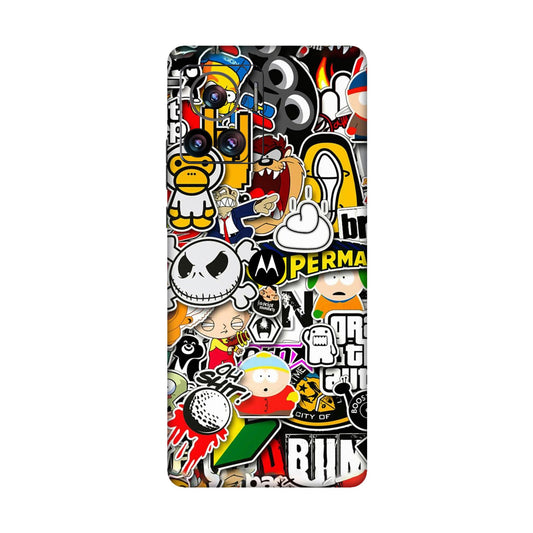 Sukuna Tongue Out Energy Mobile Skin For Motorola Edge 30 Ultra