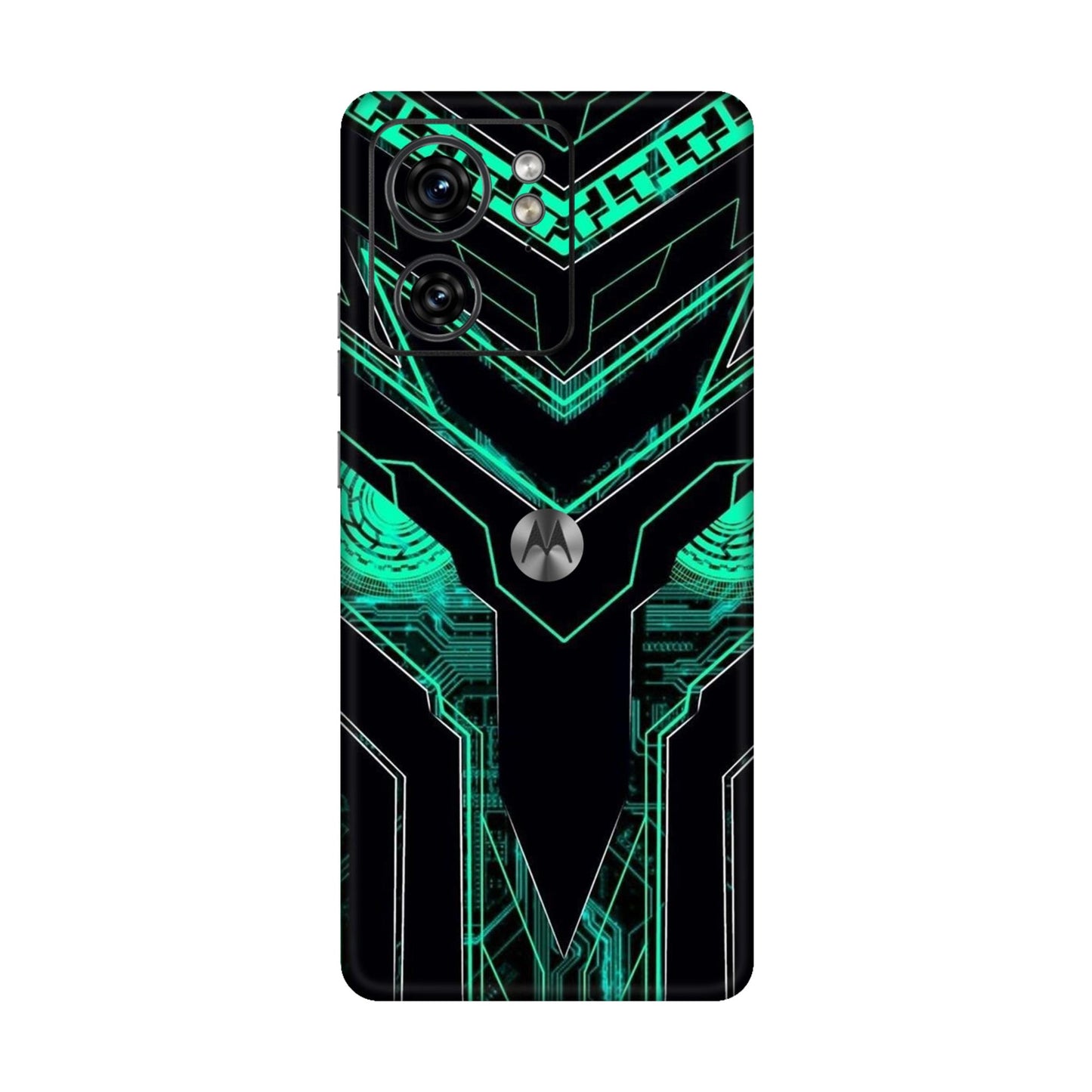 Neon Circuit Predator Mobile Skin For Motorola Edge 40
