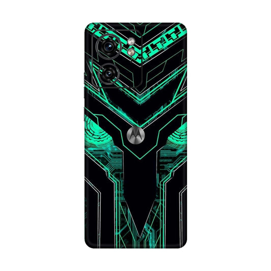 Neon Circuit Predator Mobile Skin For Motorola Edge 40