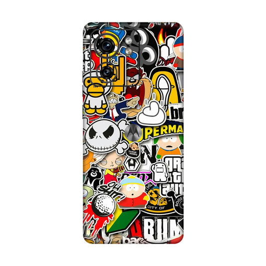Sukuna Tongue Out Energy Mobile Skin For Motorola Edge 40