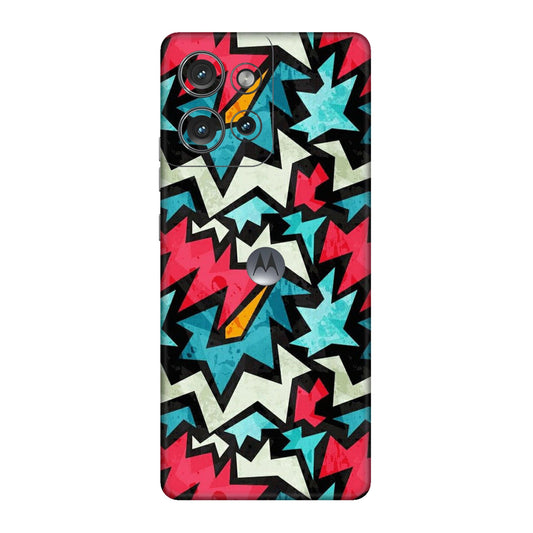 Abstract Urban Energy Mobile Skin For Motorola Edge 50