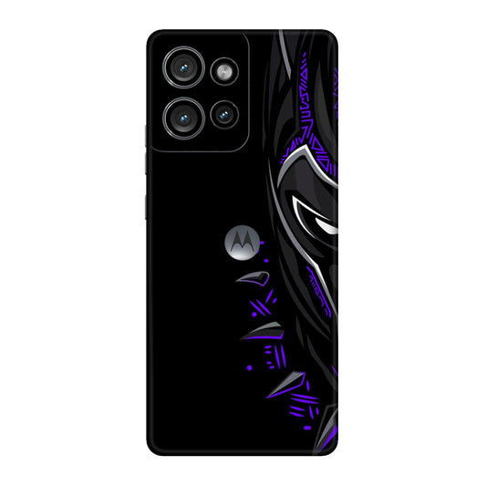 Neon Vibe Cat Mobile Skin For Motorola Edge 50