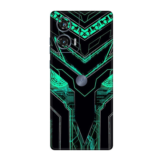 Neon Circuit Predator Mobile Skin For Motorola Edge 50 Fusion