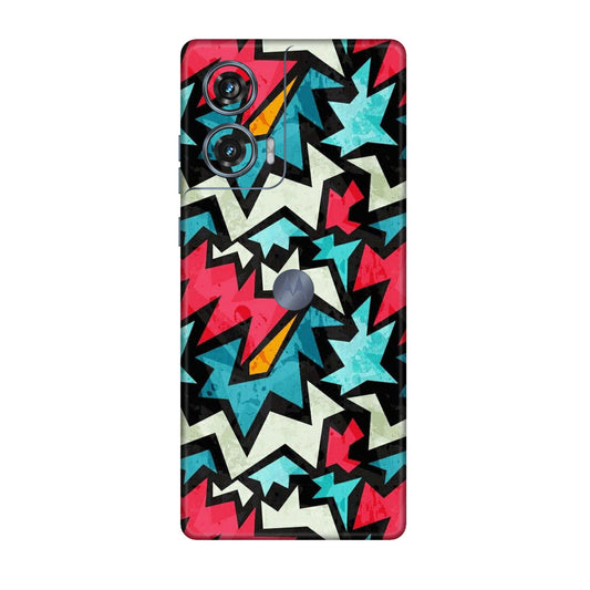 Abstract Urban Energy Mobile Skin For Motorola Edge 50 Fusion