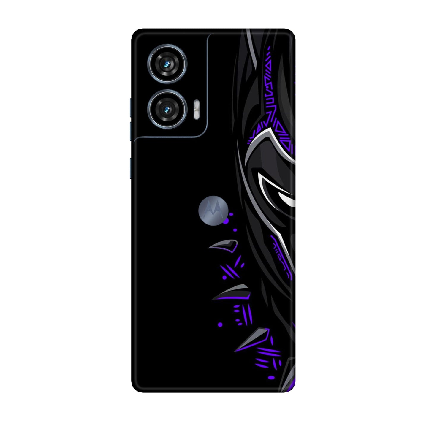 Neon Vibe Cat Mobile Skin For Motorola Edge 50 Fusion