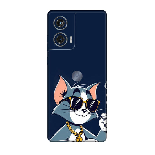 Tom the Boss Cat Mobile Skin For Motorola Edge 50 Fusion