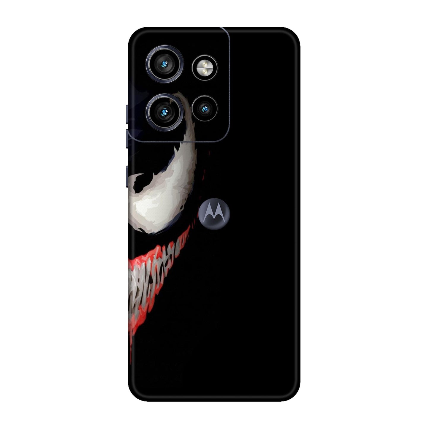 Vibranium Half Mask Mobile Skin For Motorola Edge 50 Neo