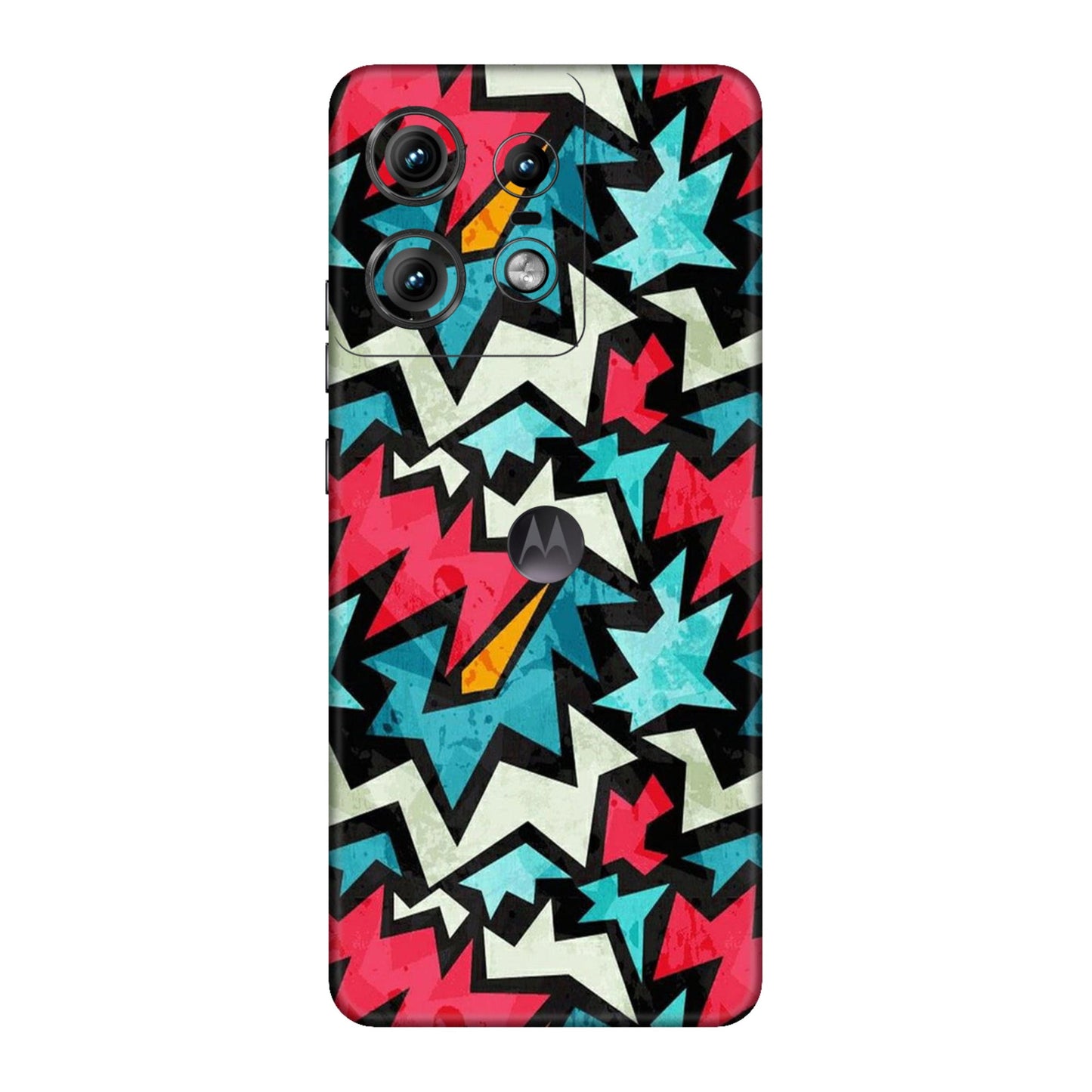 Abstract Urban Energy Mobile Skin For Motorola Edge 50 Pro
