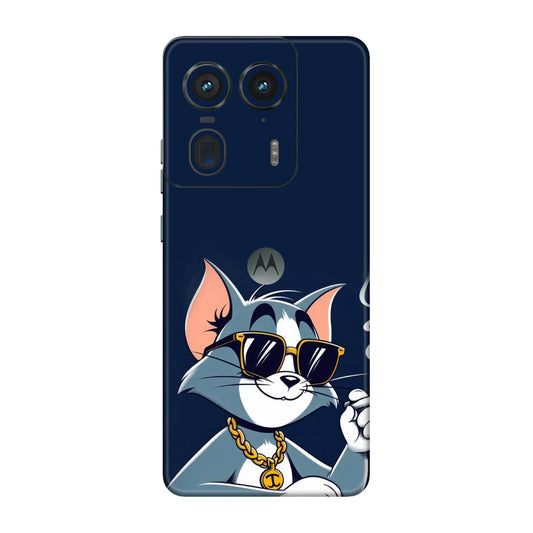 Tom the Boss Cat Mobile Skin For Motorola Edge 50 Ultra
