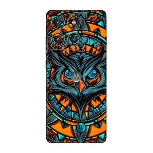 Spirit Owl Mandala Mobile Skin For Motorola Edge 60 Pro
