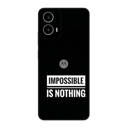 Motivational Text Mobile Skin For Motorola G34