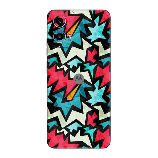 Abstract Urban Energy Mobile Skin For Motorola G34
