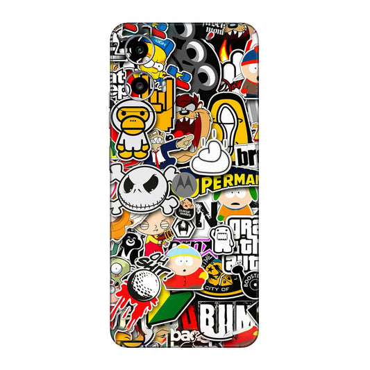 Sukuna Tongue Out Energy Mobile Skin For Motorola G34