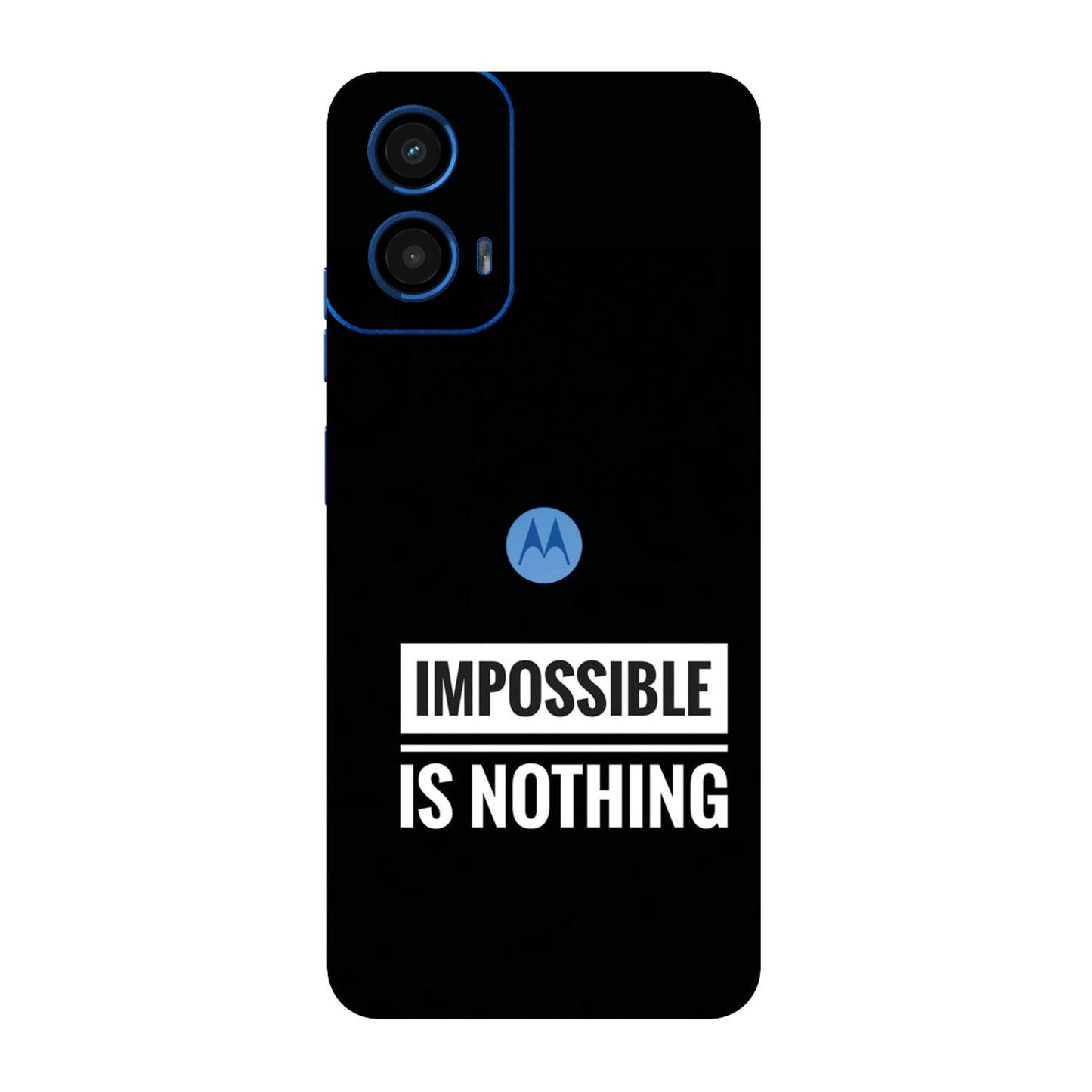 Motivational Text Mobile Skin For Motorola G45