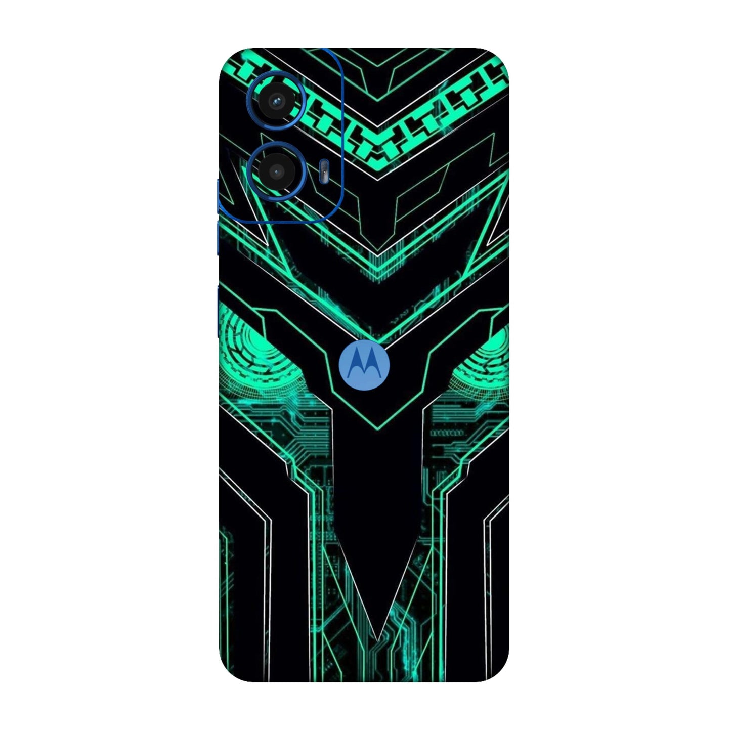 Neon Circuit Predator Mobile Skin For Motorola G45