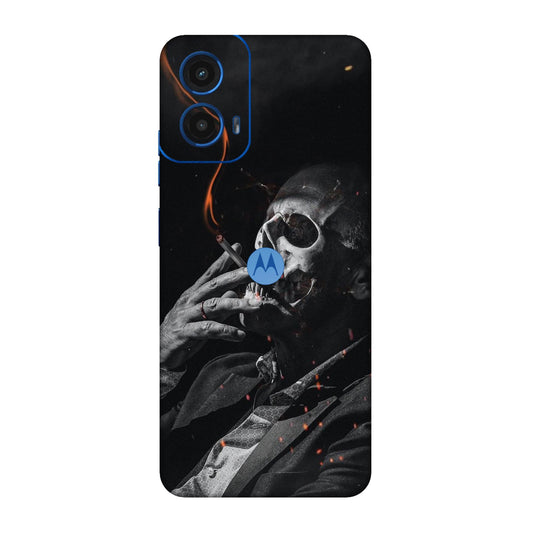 Rainbow Oil Slick Flow Mobile Skin For Motorola G45