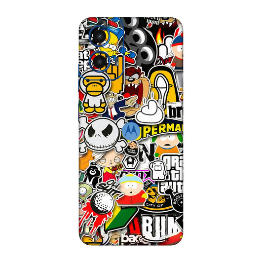 Sukuna Tongue Out Energy Mobile Skin For Motorola G45