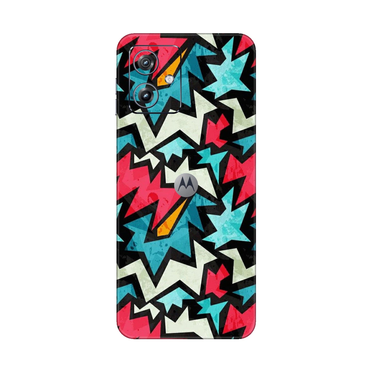 Abstract Urban Energy Mobile Skin For Motorola G54