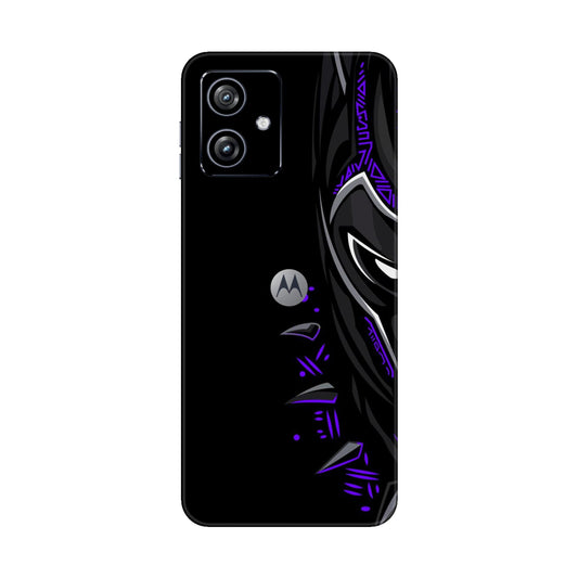 Neon Vibe Cat Mobile Skin For Motorola G54