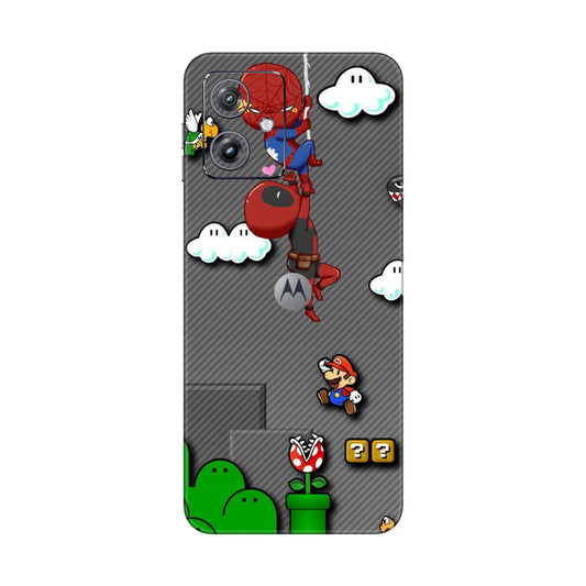 Saiyan Contrast Power Mobile Skin For Motorola G54