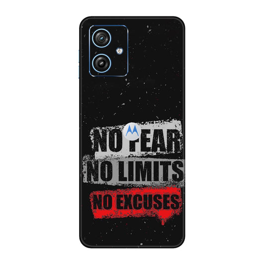 No Fear No Limits Mobile Skin For Motorola G64