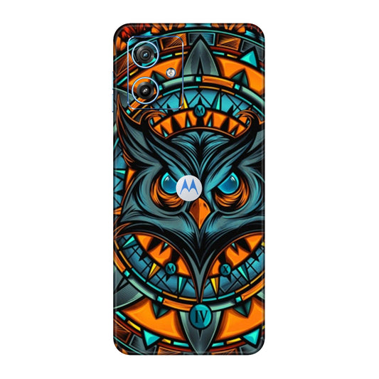 Spirit Owl Mandala Mobile Skin For Motorola G64