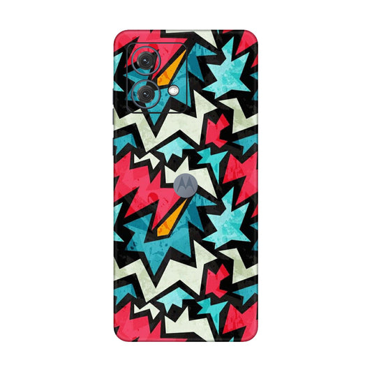 Abstract Urban Energy Mobile Skin For Motorola G84